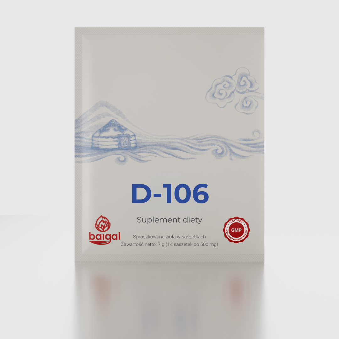 D-106  saszetki 14szt. Ulga dla wątroby